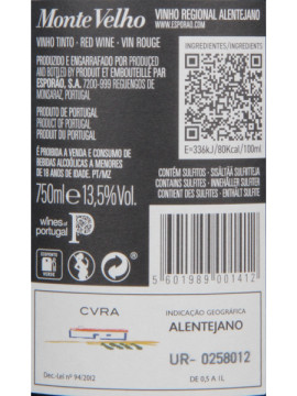 Esporao Monte Velho 0.75 T 2023