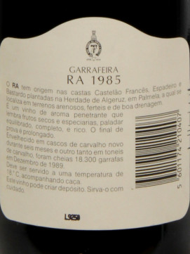 J.m.fonseca Grf 85 Ra 1985