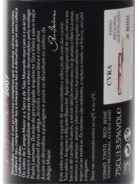 Monte Maior 0.75 Tinto 2007