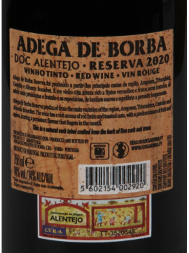 Borba Rotulo Cortiça 0.75 Tinto 2020