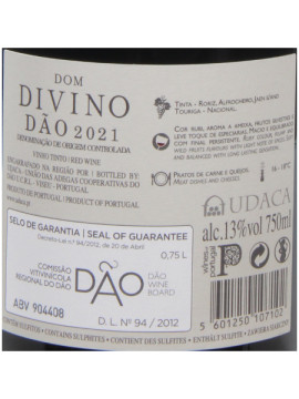 Udaca Dom Divino 0.75 Tinto 2021