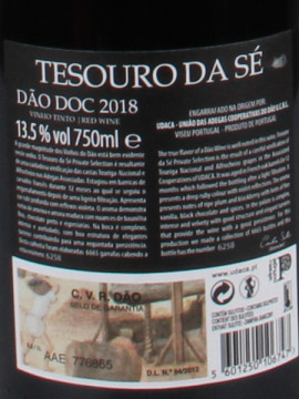 Udaca Tesouro da Se Privet Selec 0.75