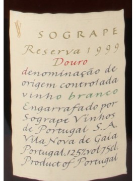 Sogrape Res Br Douro 1999