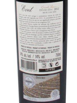 Evel Grande Reserva Tinto 0.75 2012