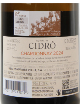 Quinta de Cidrô Chardonnay 0.75 2024
