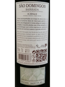 S Domingos Bairrada Tinto 0.75 2016/18