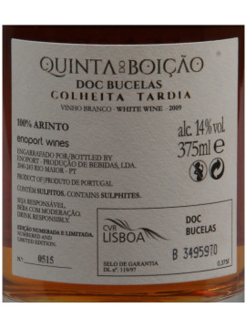 Bucelas Quinta Boição Colheita Tardia 0.375 Branco 2009