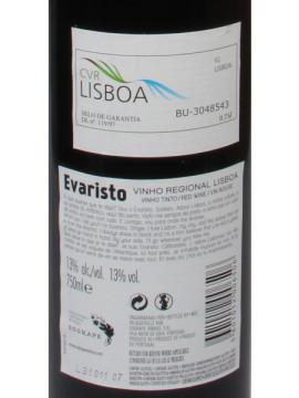 Evaristo 0.75 Tinto 2019