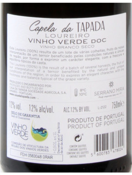 Capela da Tapada Loureiro 0.75 Br