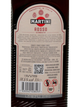 Martini Tinto Doce 1 Lx14,4
