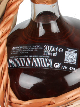 Moscatel Paciencia Garrafão Empalhado 2.L