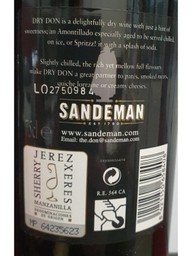 Sandeman Dry Dom Original