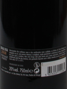 Dalva Porto Vintage 2008 0.75 2008