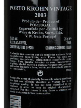 Krohn Vintage 2003 2003