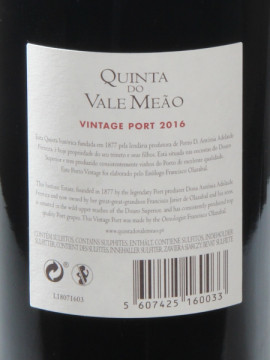 Quinta Vale Meao Vintage 2008 2016