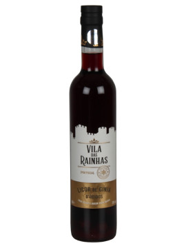 Ginja Obidos Vila Rainhas C/Fruto 0.50Cl +12 Copos Chocolate
