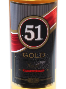 Aguardente cana Caghaça 51 Gold 0.70 Cl