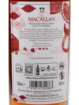 Malt Macallan Double Cask 12 Anos 40º