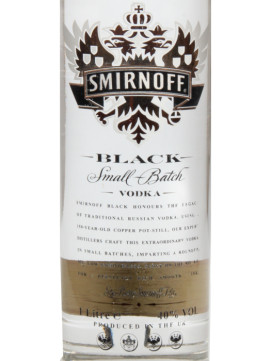 Vodka Smirnoff Black 1Lºx40%