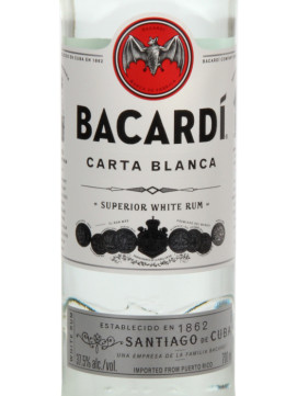 Rum Bacardí Carta Blanca 0.70