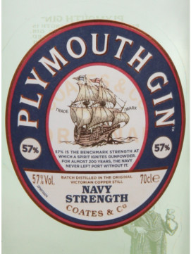 Gin Plymouth Navy Strength 0.70X57º