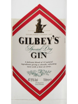 Gin Gilbeys 1Lºx47,5º