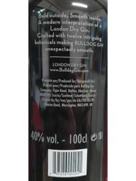 Gin Bulldog 40 1L