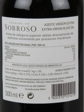 Azeite Herdade do Sobroso Virgem Extra Premium Blend 0,50