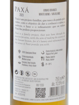 Paxá Sauvignon Blanc 0.75 Branco 2023